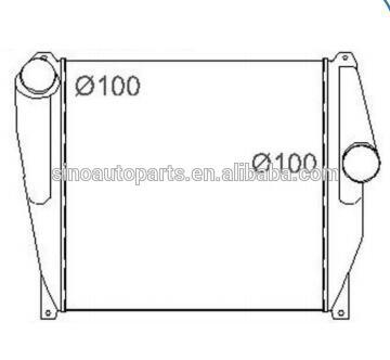 INTERCOOLER 4401-2501 486090003 FOR KENWORTH T-800 TRUCK