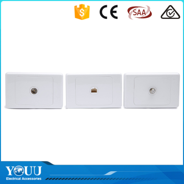 Wholesale China Top Ten Selling Products Telephone Electric Wall Switch And Socket Outlet