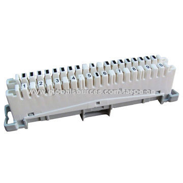 10 Pairs LSA Disconnection Module with Modular Design and Installations