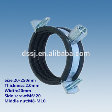Low price and factory Clamp,Galvanized iron clamp,Pipe clamp