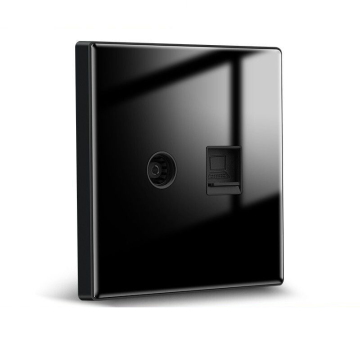 Yunduo Factory Direct Berkualitas Tinggi Piano Key Wall Switch 16A 250V - UK Standard