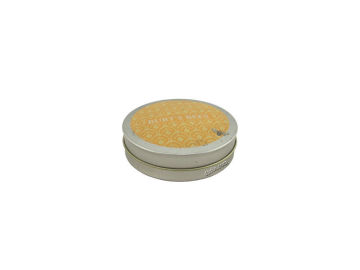 metal candle tin, wax candle container, home candle can