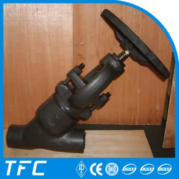 pressure seal Y type globe valve
