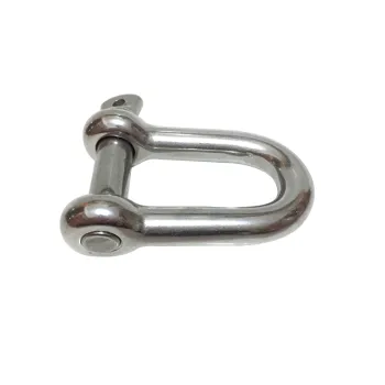 3/16 1/4 5/16 3/8 Stainless Steel D Type Bow Shackle