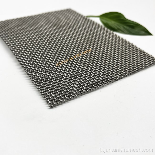Treillis métallique serti de 200 microns en acier inoxydable