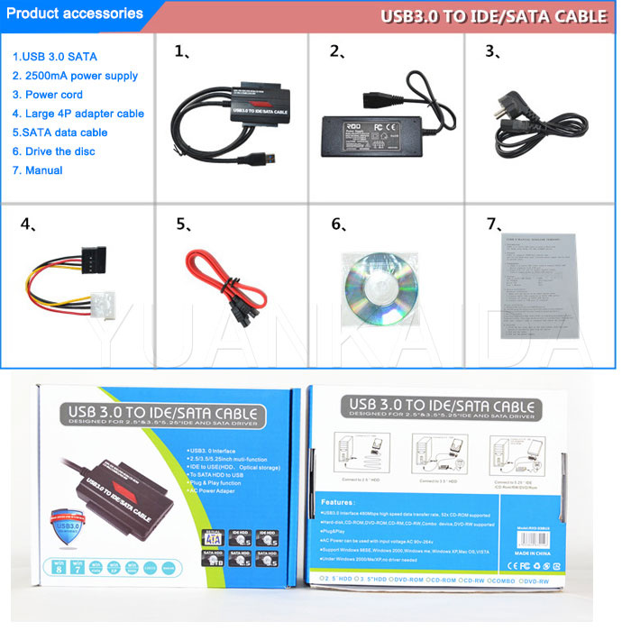 USB 3.0 SATA IDE Adapter