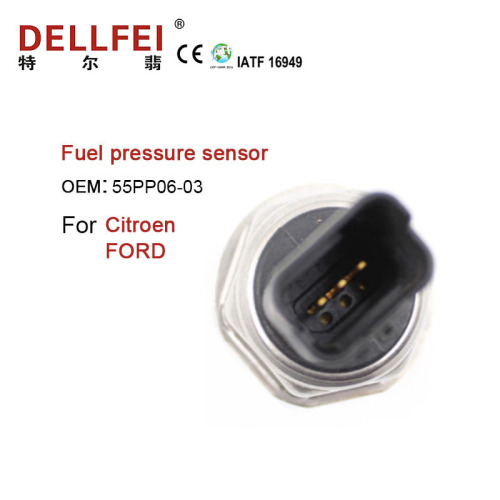 55pp06-03 Cảm biến áp suất đường sắt nhiên liệu mới cho Citroen