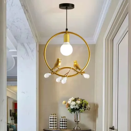 Nordic Creative Wrought Iron Aisle Lights