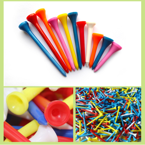 Professional Mixed Color Plastic Golf Tees