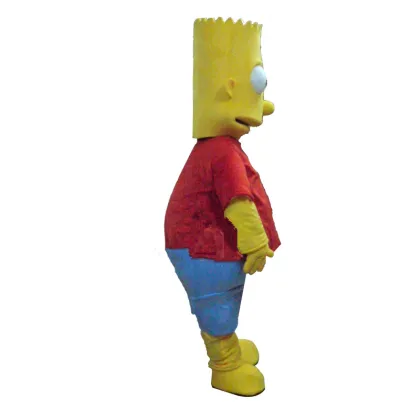 New Style Simpson Mascot Costume High Quality Hand-made Cartoon Character Carnival or Festival Supply Adult Size