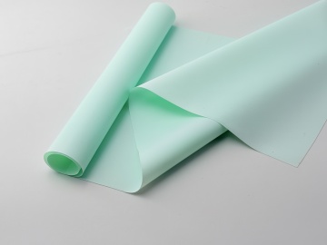 Şişme Ürünler İçin Kabartmalı Yeşil PVC Film