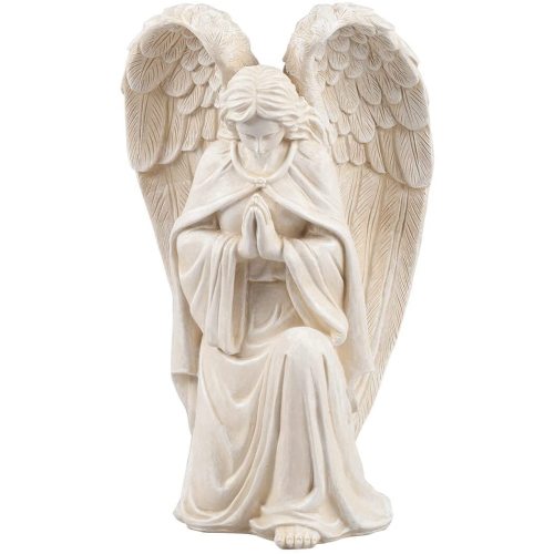 Religious Garden Statue Remembrance Memorial Guardian Angel
