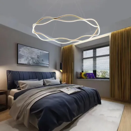 T-Gold Color Single Ring 100cm Hanging LED Pendant Lights - DLL New Design 2311-10