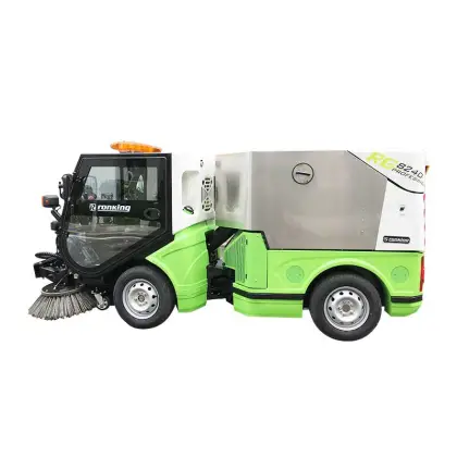 Electric Road Sweeper Vehicle