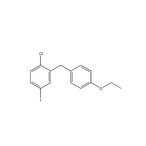 1-CHLORO-2 (4-ETHOXYPHENYYL) METHYL-4-IODOBENZENE pour la sotagliflozine CAS 1103738-29-9