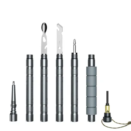 Comfortable Foam Handle Automatic Retractable Telescopic Self-Defense Stick