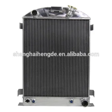 3 ROW ALL ALUMINUM RADIATOR FORFord 1932 High Boy w/ Chevy Configuration