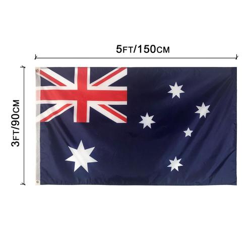 Wholesale Australia Flag National Banner Polyester Flags
