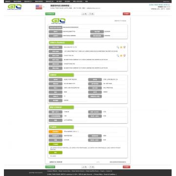 Carton Import Customs Data