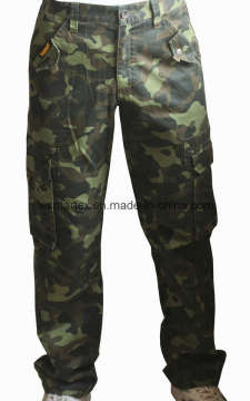 Army Camo Pants with Back Pockets