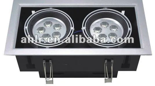 double led light 2*7W recessed lighting