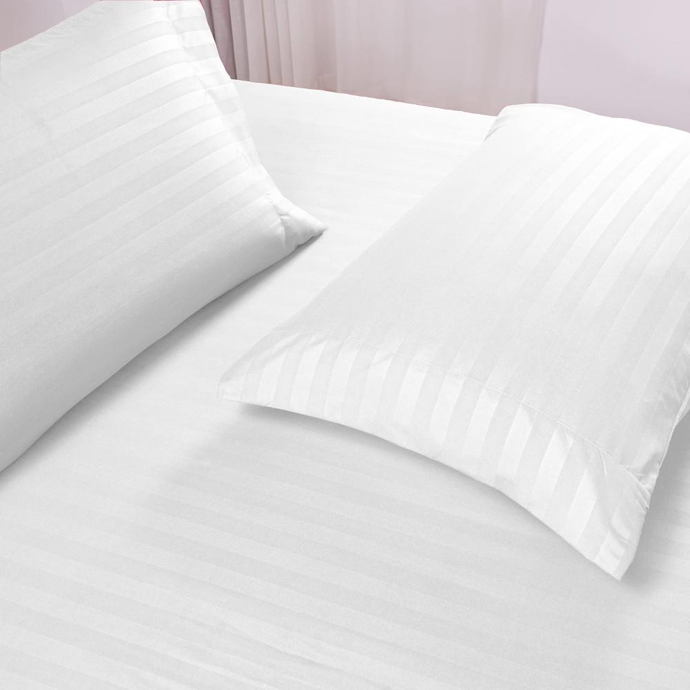 Luxury Hotel Sheets Stripe Cotton Bedding Set