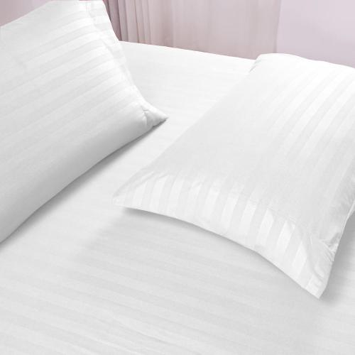 Bed Comforters Set Luxury Hotel Sheets Pillowcases Stripe Cotton Bedding Set Supplier