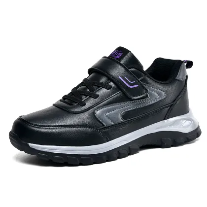 Anti-Slip Warm Fur Hiking Shoes for Seniors