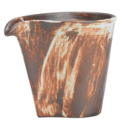 Japanese Style Stoneware Tea Pitcher Gong Dao Bei