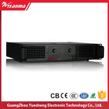 PM750 Professional Power Amplifier with LCD Display