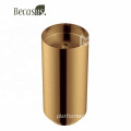 High-Quality 304 Stainless Steel Washbasin: A Stylish Hotel Sink with a Round Shape and Single Bowl Design