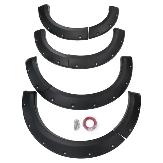 Matte Black Fender Flares for Ford Everest 2022-2024