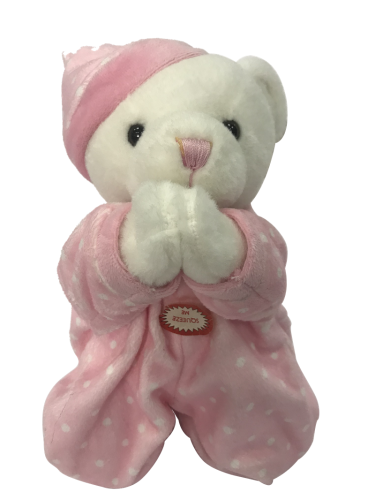 Pink Pray Bear For Baby