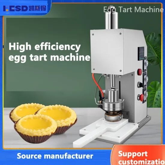 Commercial Hot Selling Tartlet Egg Tart Shell Presser/Semi-Automatic Egg Tart Wrapper Forming Machine
