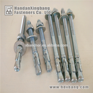 carbon steel ANSI 5/8" wedge anchor made in china hebei
