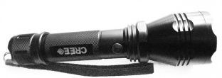 Policing High Powered One 18650 Battery Led Police Flashlight Jw027181-q3