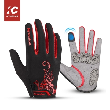 Microfiber Racing Protective Shockproof Pads Gloves for Motorcycle and Cycling