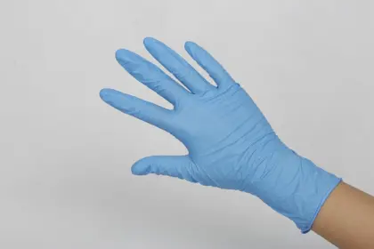 Synthetic Nitrile Rubber Disposable Medical Gloves