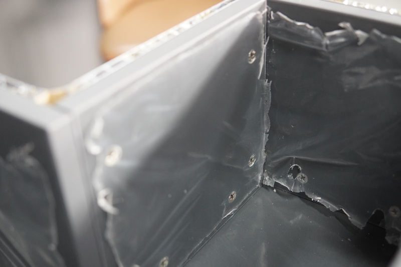 Aluminum honeycomb panels