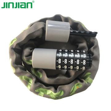 Good quality cycle combination chain lock popular lock