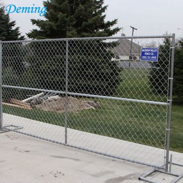 Used Hot Dipped Galvanized Temporary Fence at Lowes