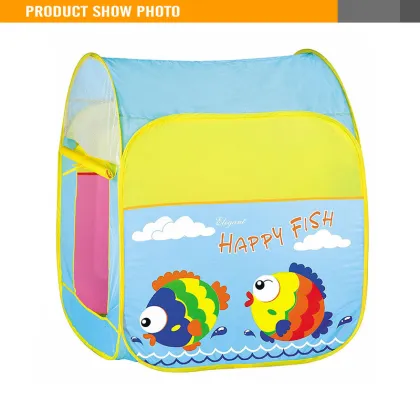 Happy Fish Kids Folding House Tent