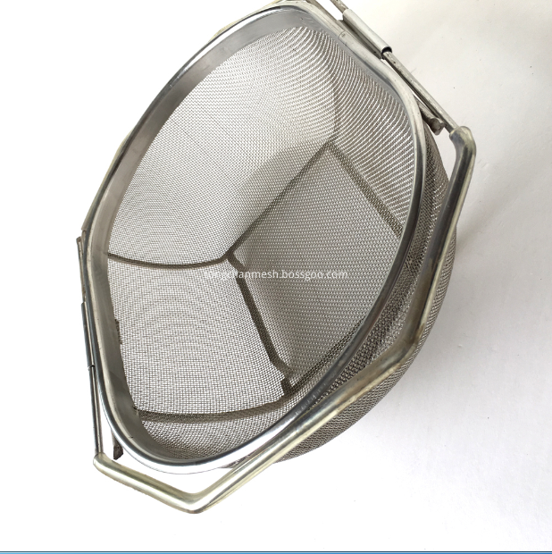 Mesh Basket Dapur Memasak Stainless Steel