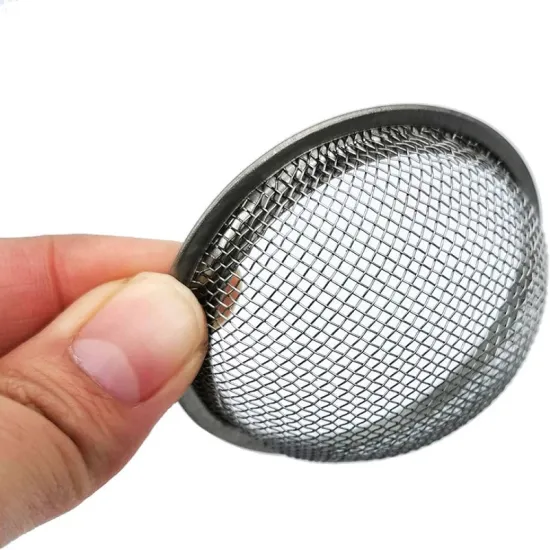 IRE Stainless Steel Wire Mesh Cap Filter Hookah Smoking Pipes - Plain Weave Style