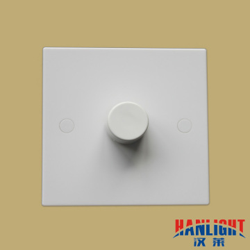 UK type 500w 1 gang fan dimmer switch