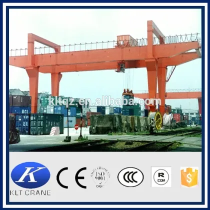 heavy double trolley gantry crane 10 ton