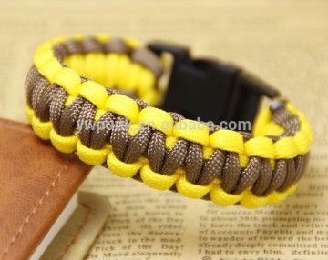 Paracord Adjustable Survival Bracelet Camping For Outdoor