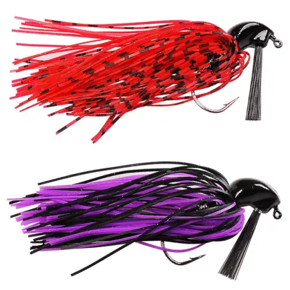 YOUME New High Quality Fishhooks Lead Jig Head Hook Soft Lure Jigging Hooks