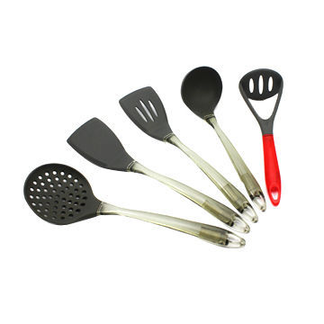 New Silicon Utensils with Spoon, Potato Masher