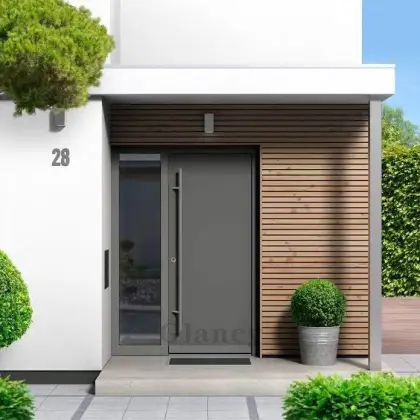 Nordic Style Stainless Steel Door Security Fashion Doors - Manufactory Direct